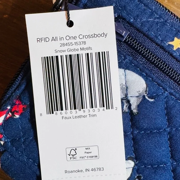 Vera Bradley all in one crossbody - Picture 6 of 9